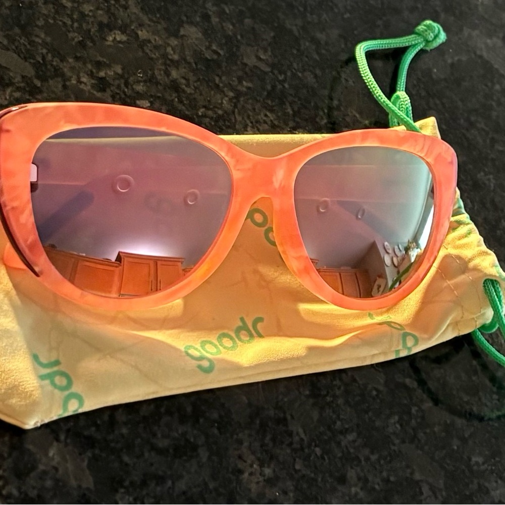 Goodr Pink Sunglasses Aphrodite Gods Collection